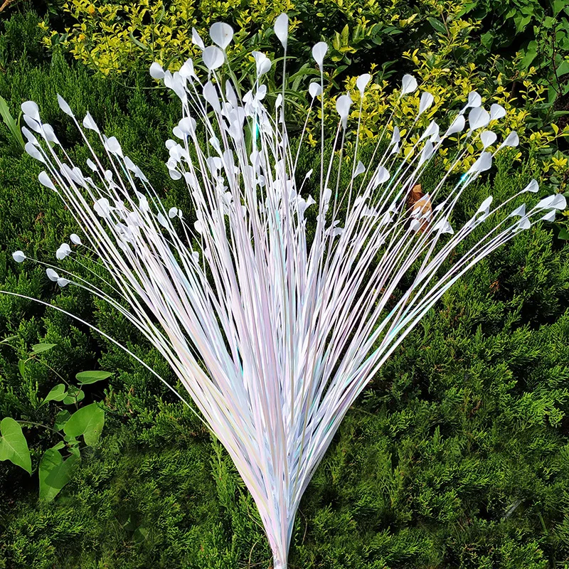3 piezas de cresped искусственная Рид flor Bling gliter maripsa planta повязка на голову de la boda de Navidad материал украшения