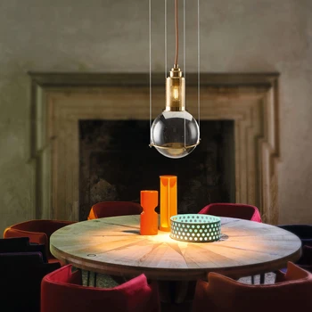 

A Northern Europe Restaurant Bar Counter Lamp Personality Reception Display Window Bedside Model Between Small A Chandelier
