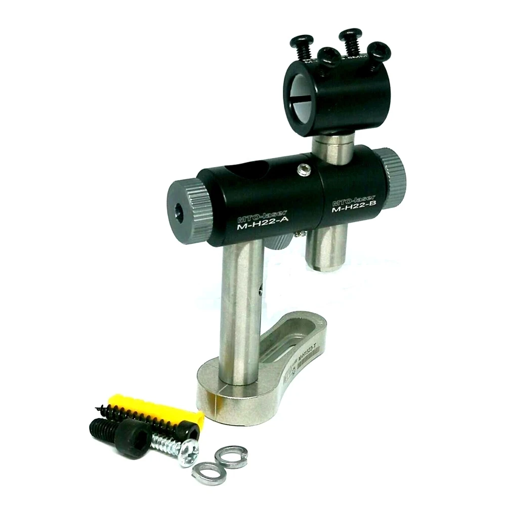 Three-axis 23.5mm  Adjustable Holder/Clamp/Mount for 22mm 23mm Laser Module/Torch Heatsink