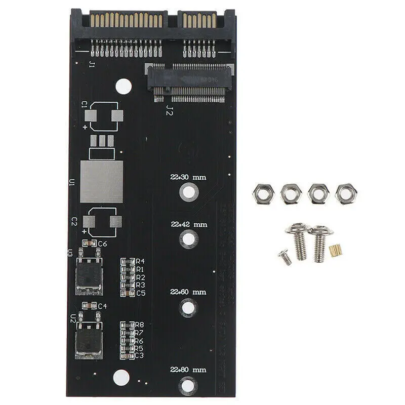 SATA B + M 키, M.2 NGFF SSD, 2.5 인치 SATA 3-SATA 3 어댑터 확장 보드