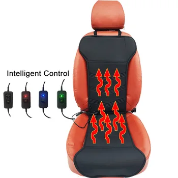 

Intelligent 12v Electric Pu Leather Heated Car Seat Cushions In Winter Heating Covers Keep Warm Good Quality For TIGUAN D1 X25