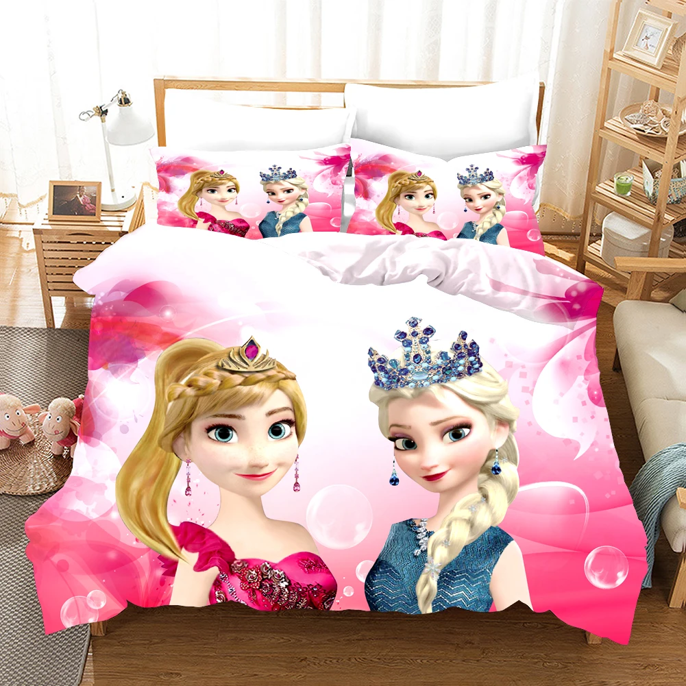 激安ブランド 冷凍2幼児寝具セット Disney Frozen Toddler Bedding Set