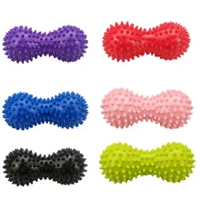 Арахис Массажный мяч Spiky триггер точка рельефная мышца боль Стресс арахисовая мяч терапия Здоровье Уход мышцы Relex аппарат# YL10