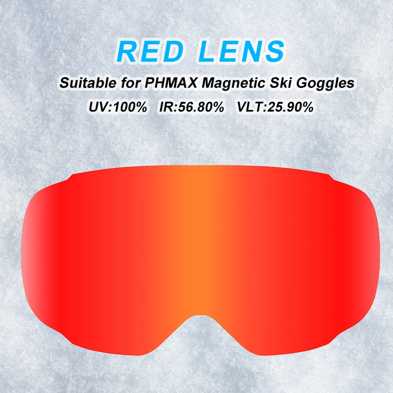 Lens PHMAX Magnetic Night-Vision UV400 Anti-Fog Multi Men Replacement-Lens Quickly