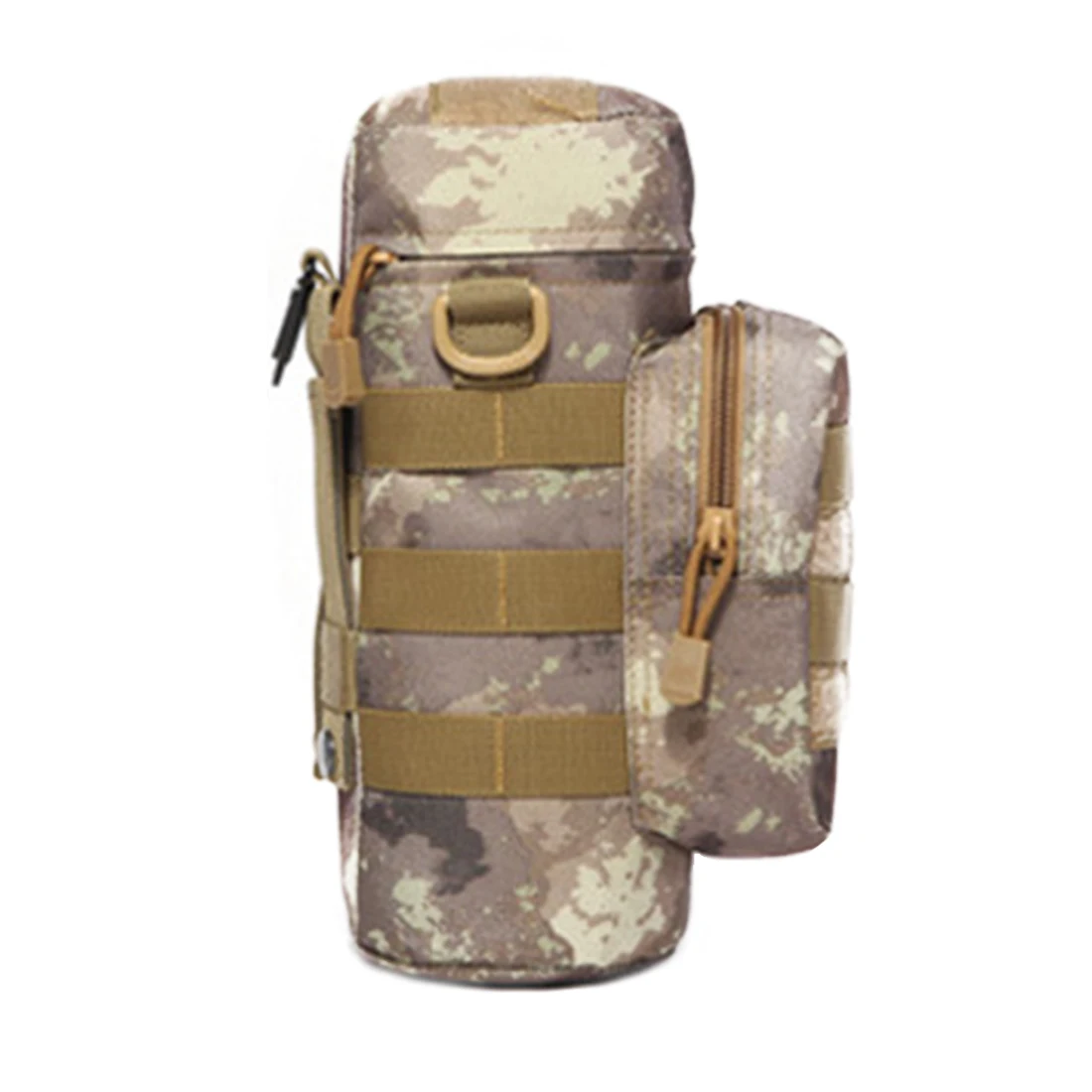 Сумки для альпинизма, кемпинга, походов, на открытом воздухе, сумка для бутылки воды, тактическая сумка для чайника, сумка на плечо для армейских фанатов - Цвет: CP