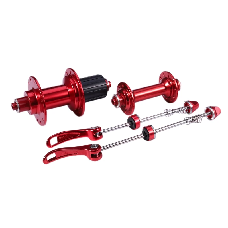 

Super Light Road Bike Hub Front 20 Rear 24 Holes Bike Hub Set 5 Bearing Hub