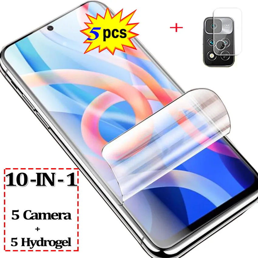 Poco M4 Pro Pellicola Idrogel Poco M4Pro X3 Protezione Per Fotocamera Nfc Hydrogel Film Poco M4 Pro Poko M4 Pro Protezione Per Schermo Pocom4Pro Poco 