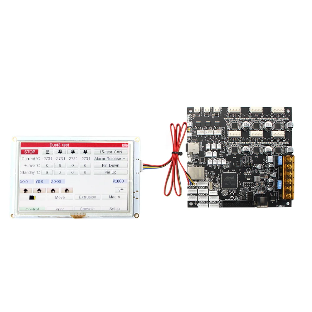

Clone Duet 3 6HC and 7i Colour Touch Screen Upgrades Controller Board Advanced 32bit For BLV MGN Cube 3D Printer CNC Machine