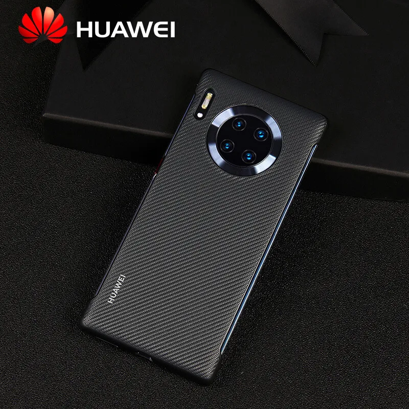 HUAWEI mate 30 mate 30 Pro Чехол Обложка на заднюю панель из искусственной кожи чехол защитный чехол для mate 30 mate 30pro