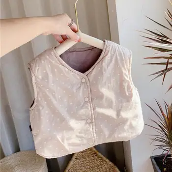 

1-6 Years Baby Infant Toddler Vest Winter Cotton Autumn New Kids Vest Warm Vest Baby Girl Boy Newborn Vest