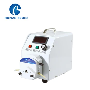 

AC100-220v Stepper Motor Peristaltic Pump Speed Adjustable Liquid Metering Pump Tubing Flip-Top Dosing Pump