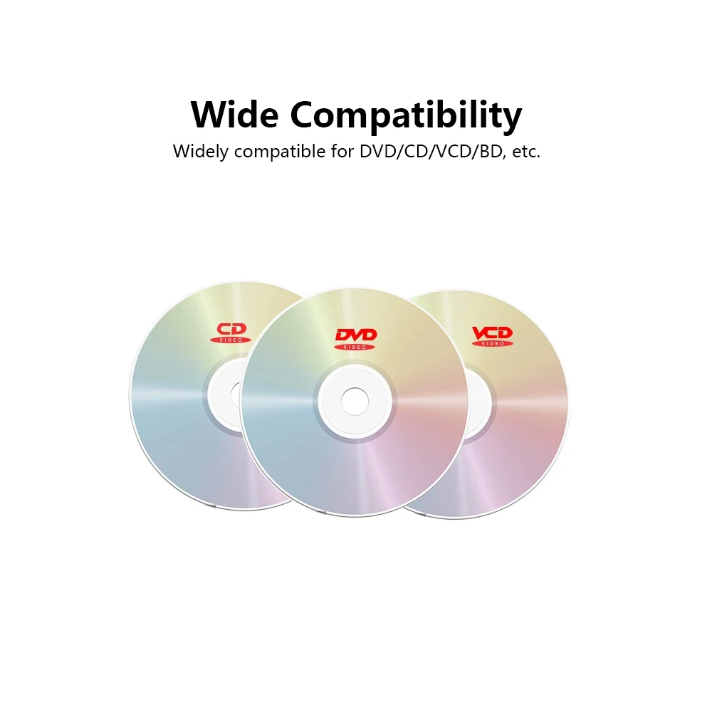 Ультра тонкий внешний диск DVD-RW DVD-ROM USB 3,0 Burner Writer BD-ROM 3D Blu-Ray плеер для Linux Windows Mac OS черный