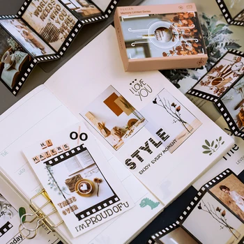 

30pcs/pack Memory limited DIY decoration box organ sticker Photo Greeting Card sticker