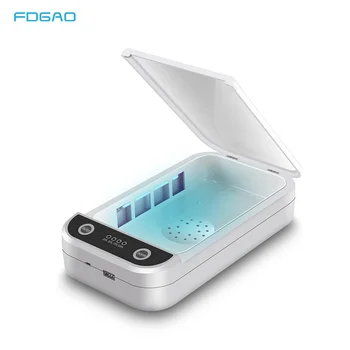 

UV Light Cell Phone Sterilizer, Function Disinfector, Cell Phone Cleaner For Mask Smartphones Watch Disinfector Box