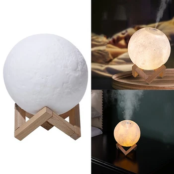 

Humidifier USB Press Home Moon Light Humidifier Large Capacity Desktop 1500ML Night Light Humidifier