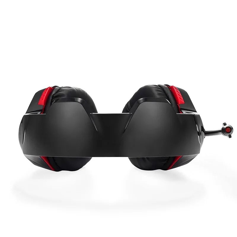 Игровая бас гарнитура наушники K1Bpro черный красный для ПК ноутбук