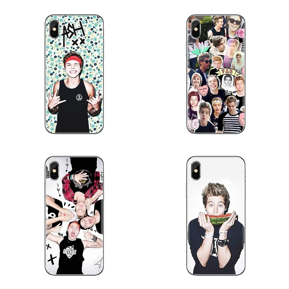 Чехол для телефона 5 sos-секунд лета 5sos sony Xperia Z Z1 Z2 Z3 Z5 compact M2 M4 M5 E3 T3 XA Aqua LG G4 G5 G3 G2 Mini |