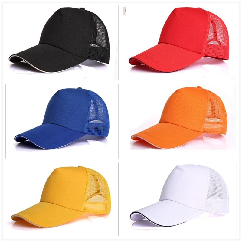 

Women And Men Adjustable Blank Plain Solid Color Visor Net Hat Outdoor BBB0445