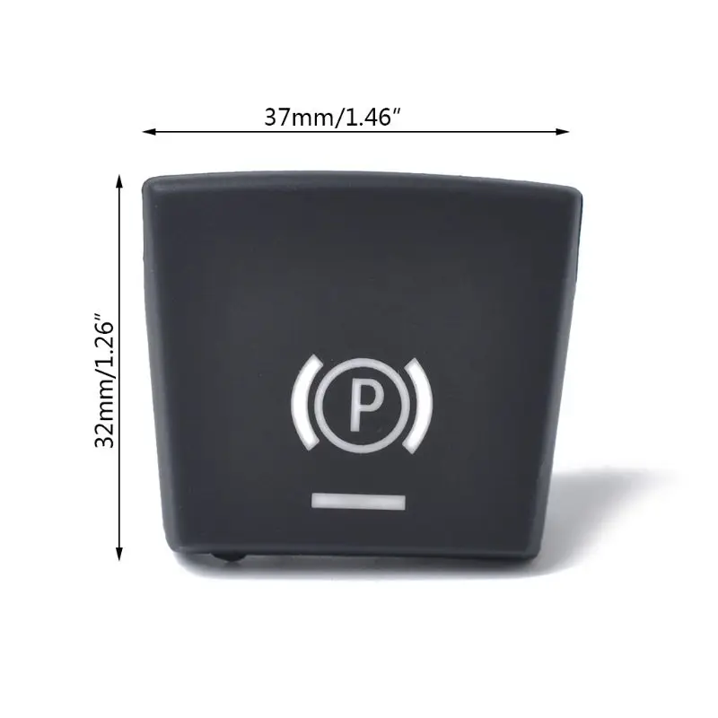 1pc Car Handbrake Parking Brake P Button Switch Cover For BMW 5 7 F01 F02 F07 F10