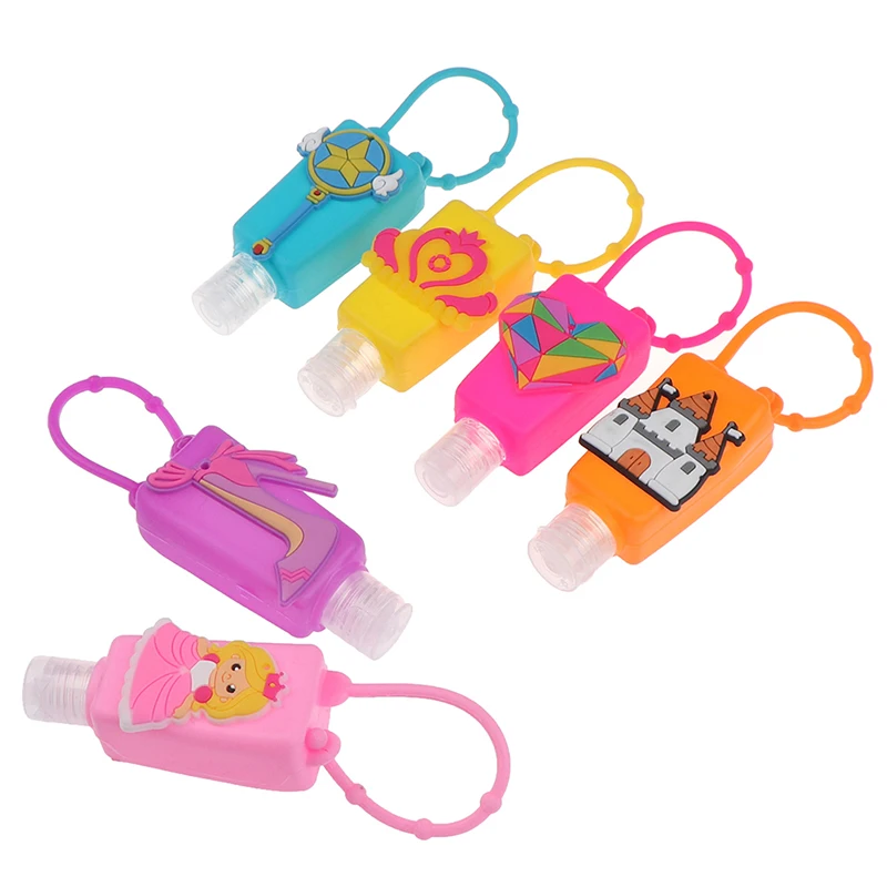 New 1PC Cute Cartoon Waterless Silicone Bath Body Works Hand Sanitizer Pocketable Antibacterial Holder With Empty Bottle New 1PC Cute Cartoon Waterless Silicone Bath Body Works Hand Sanitizer Pocketable Antibacterial Holder With Empty Bottle
