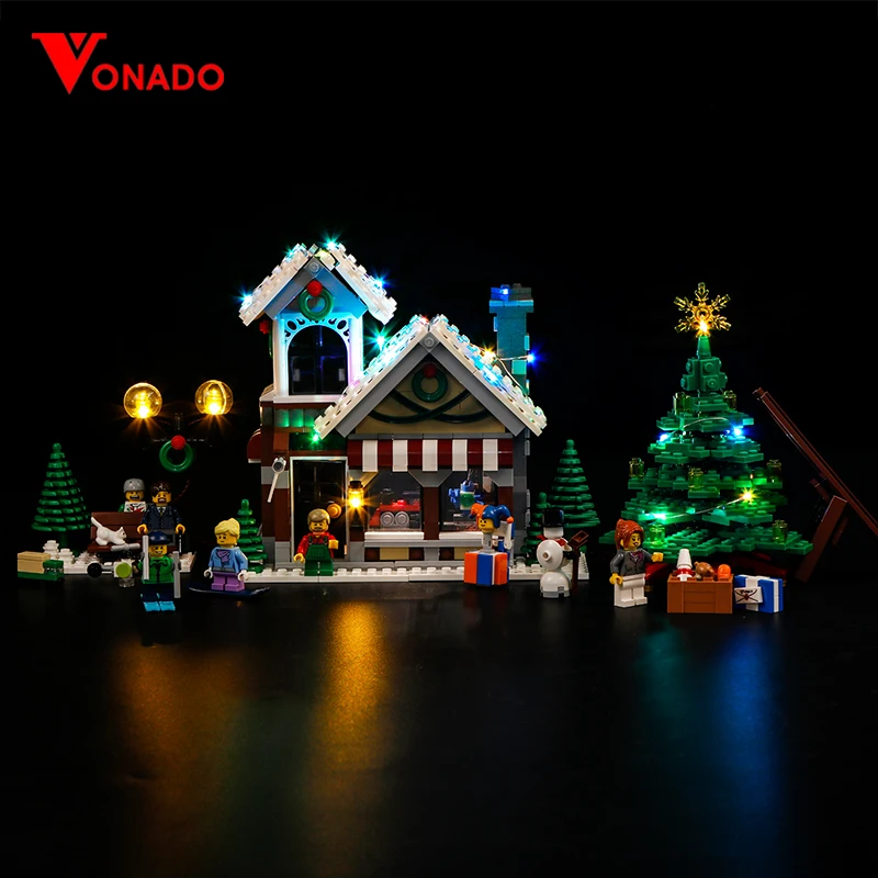 LED Light Set For Christmas Gift 10249 Winter Village Toy Shop And ...