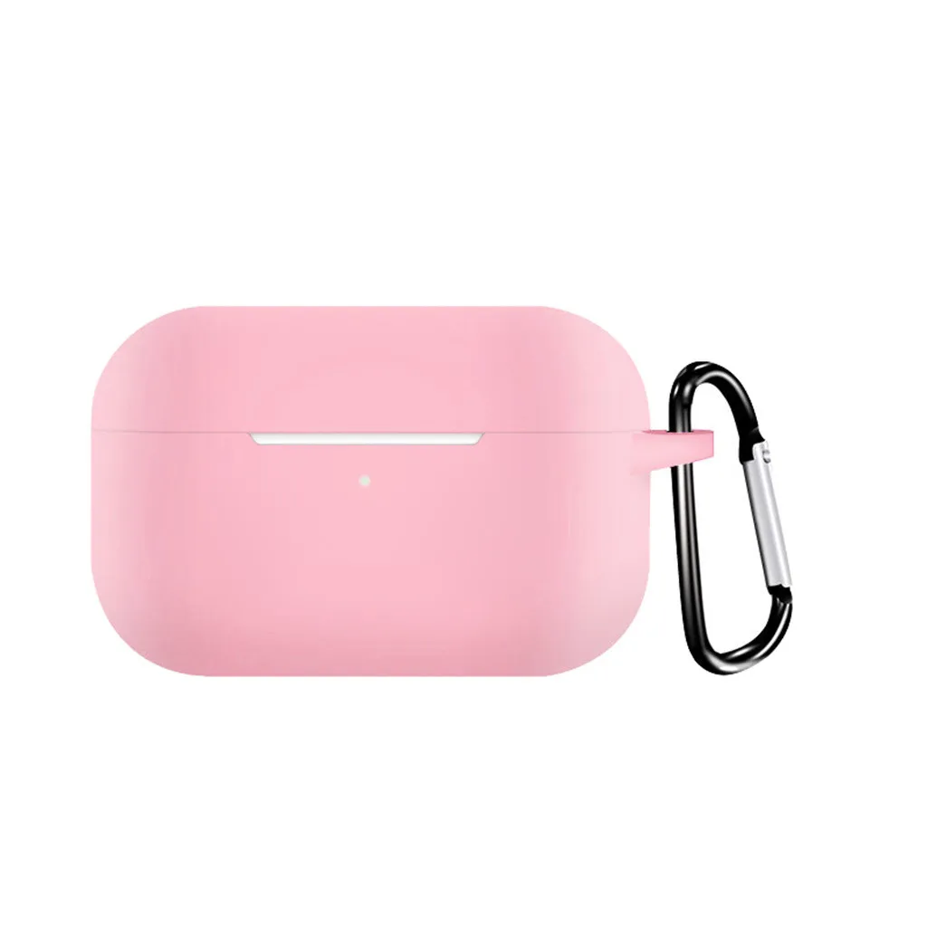 Силиконовый защитный чехол для AirPods Pro 2019 беспроводные TWS Bluetooth наушники мягкий