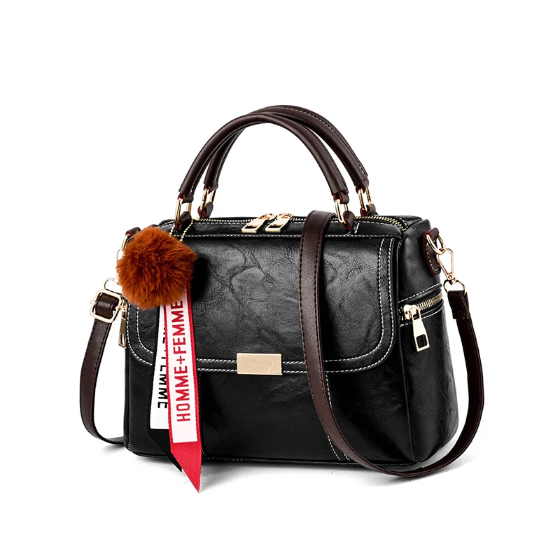 

2019 New Arrival Retro Bag for Women Soft Leather Shoulder Bag Personality Large Capacity Package