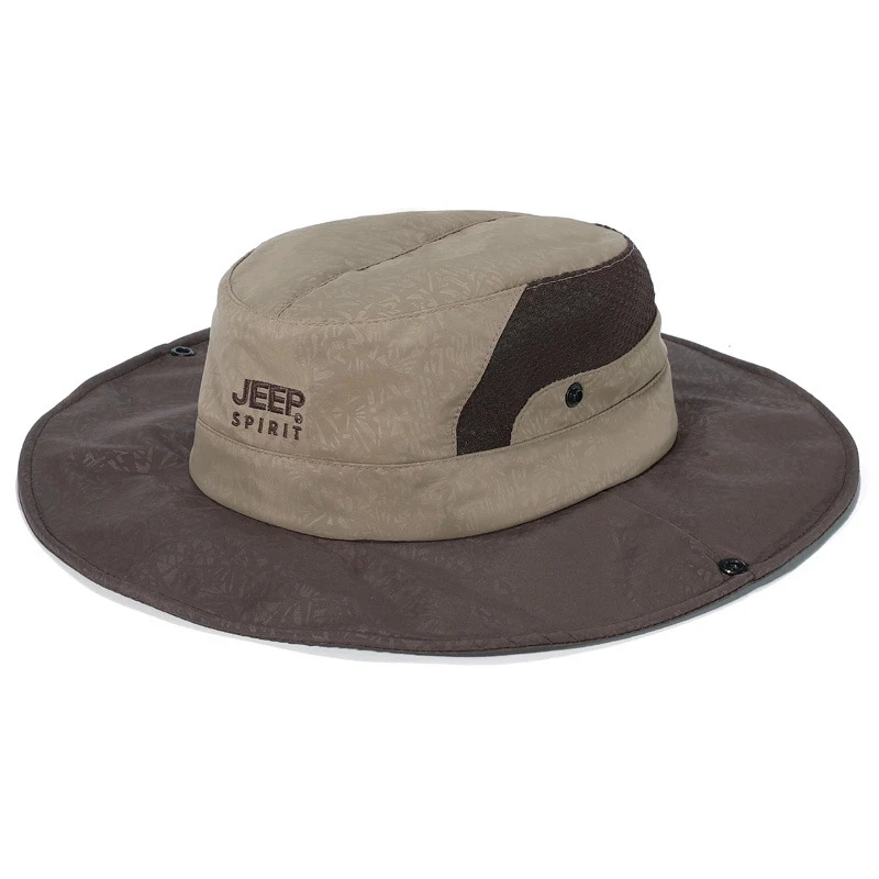 Jeep 2020 New Men's Fisherman Hats Men's Brand Hats Outdoor Leisure