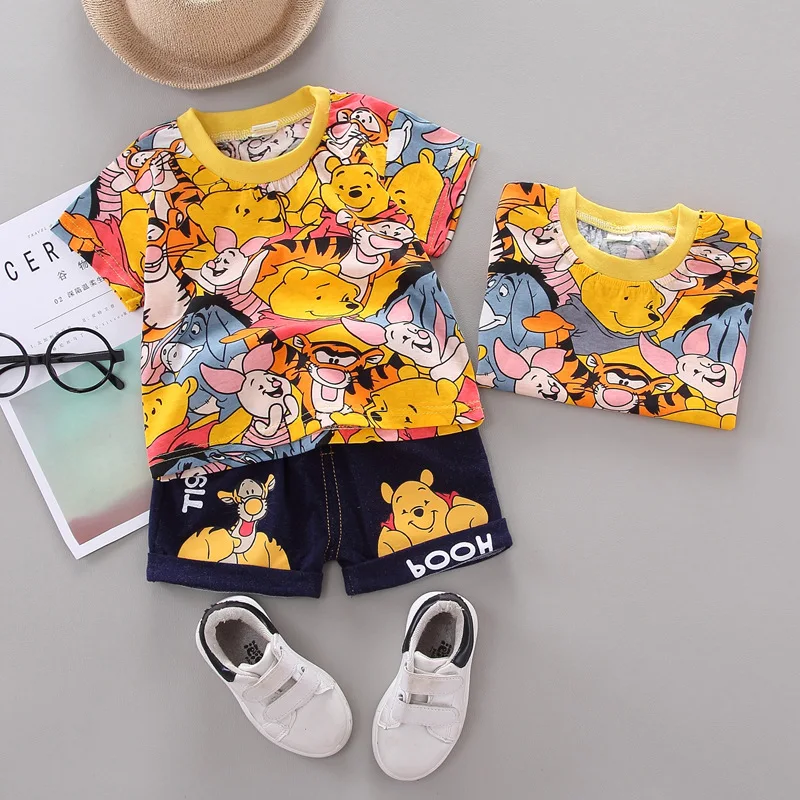 pooh bear baby boy clothes