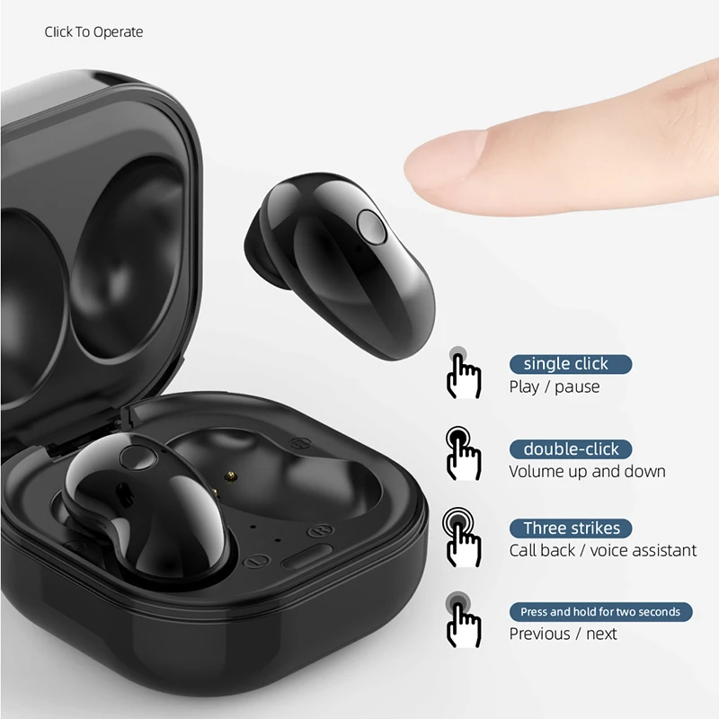 Bluetooth Earphones Wireless Headphones with Microphone BT 5 1 TWS Earbuds Magnetic Handsfree Heasdset Auriculares for Buds Live