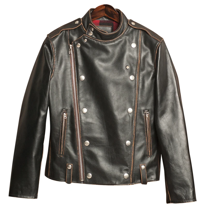 Gratis Verzending. klassieke J31 Stijl. knappe Mannen Koeienhuid Jas, Mannen Echt Leer Slanke Jas. cool Motor Vintage Kleding. Gratis Verzending. klassieke J31 Stijl. knappe Mannen Koeienhuid Jas, Mannen Echt Leer Slanke Jas. cool Motor Vintage Kleding.