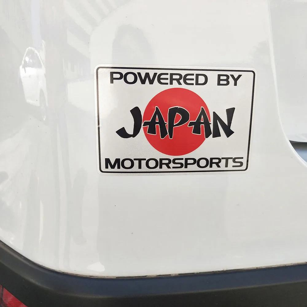 YJZT 11 2 см * 7 5 аксессуары питание от японского спортивного автомобиля стикер JDM