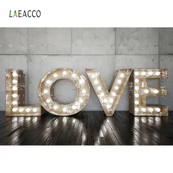 

Laeacco Old Cement Wall Love Romantic Party Room Interior Photo Background Photography Backdrop Photocall Photo Studio