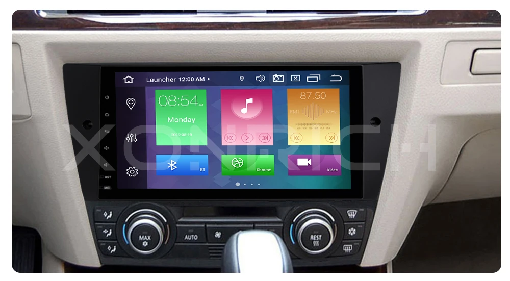 Perfect IPS DSP 8 Core 1 Din Android 9.0 Car Stereo Multimedia Player For BMW E90/E91/E92/E93 Radio Navigation GPS DVD head Unit 4+64GB 5