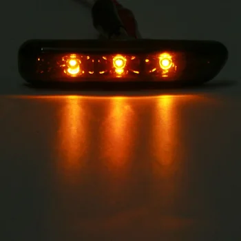 

Auto Side Marker Light Indicator For BMW E46 3 Series 2/4 Dr Coupe Smoke Accessories