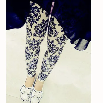 

aNew Fashion Sportswear Women Yoga Pants Tights Fitness Running Jogging Ankle-Length Pants Print Female Yoga Pants