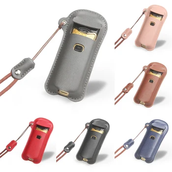 

1 Piece Leather Case Cover Neck Lanyard Carrying Pouch Pocket Case Bag For SMOK Nord