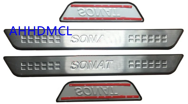 Автомобильная Накладка на порог полосы порога полосы для hyundai Sonata 9th Generation