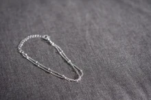 BJD doll Jewellery accessories Silver color chain necklace for 1/3 BJD SD DD SD17 Uncle POPO68 doll size doll accessories