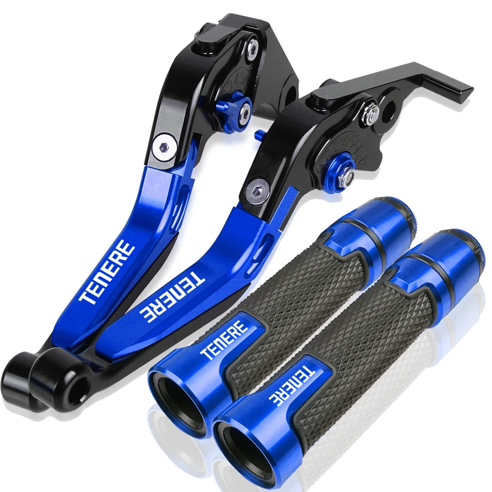 

Motorcycle Accessories CNC Folding Adjustable Brake Clutch Lever Handbar For YAMAHA TENERE900 2019-2021 TENERE700 2019-2021 2020