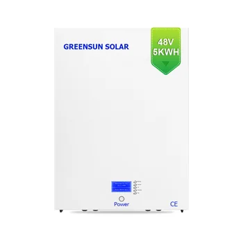 شراءGreensun ديب سيكل 48 فولت 100 أمبير/ساعة باور وول LiFePO4 بطّاريّة اقتصاديّة السعر 5KWH لنظام الطاقة الشمسية
