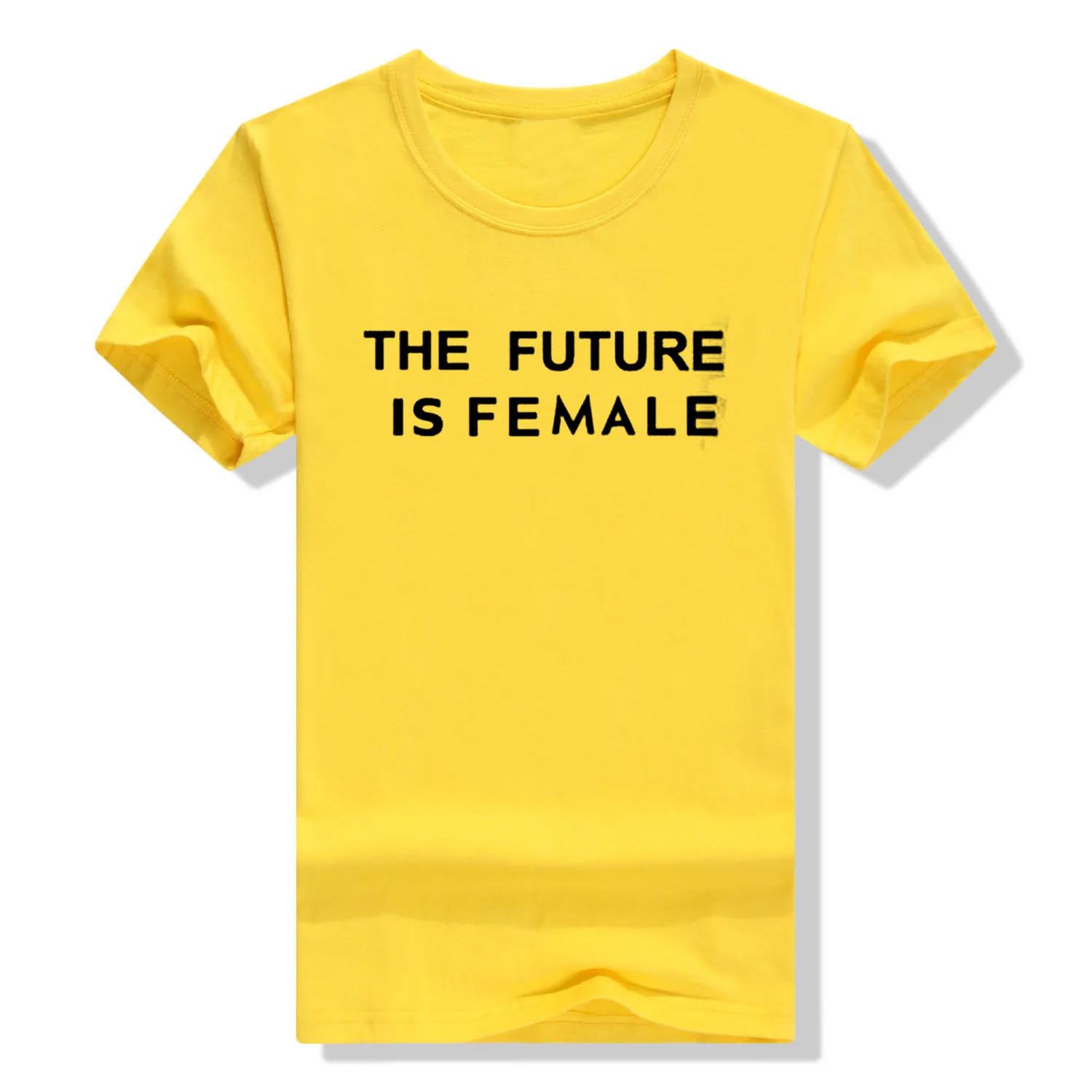 

For Lady Girl Top Tee Hipster Drop Ship 2019 Women THE FUTURE IS FEMALE print tshirt Cotton Casual Funny t shirt