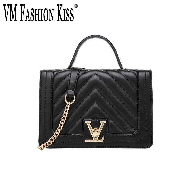 Сумка мессенджер VM FASHION KISS 2020 клетчатая женская сумка на плечо из искусственной