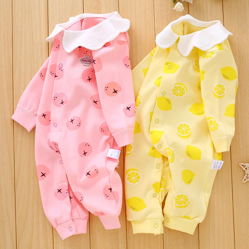 

Baby Onesie Spring And Autumn Pure Cotton 5 Newborn Son Clothes 0-3 Month 6 Baby Rompers Autumn Clothing Aged 1-2 Years Nursing