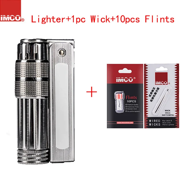 Stainless Steel ac Высококачественный usb-флеш-накопитель в форме зажигалки бензин Керосин Прикуриватель масло бензин многоразовая зажигалка ветрозащитный Винтаж Ретро стиль IMCO 6700 - Цвет: Stainless Steel ac