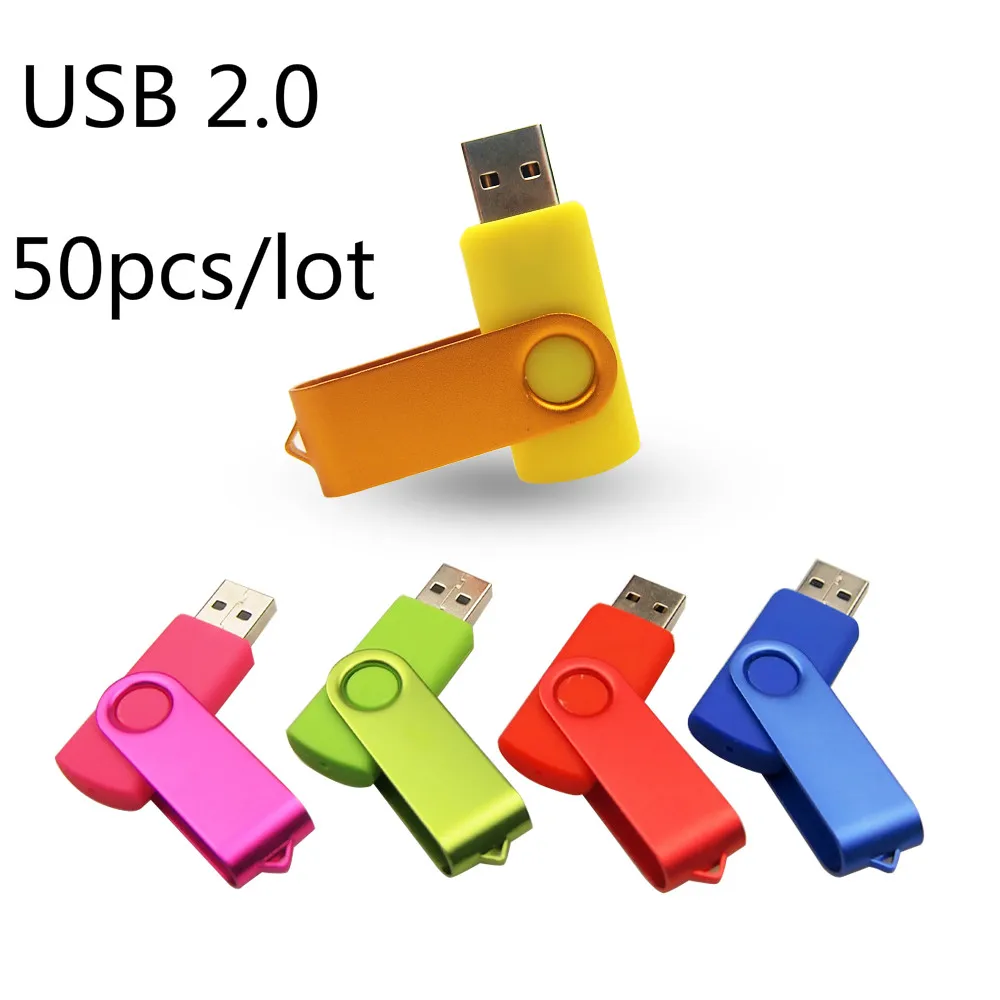 Металлическая Флешка с логотипом, 1 Гб, 2 Гб, флешки, 2,0 128 Мб, DHL, более быстрая, карта памяти, 50 шт./партия, дешевая цена, подарки