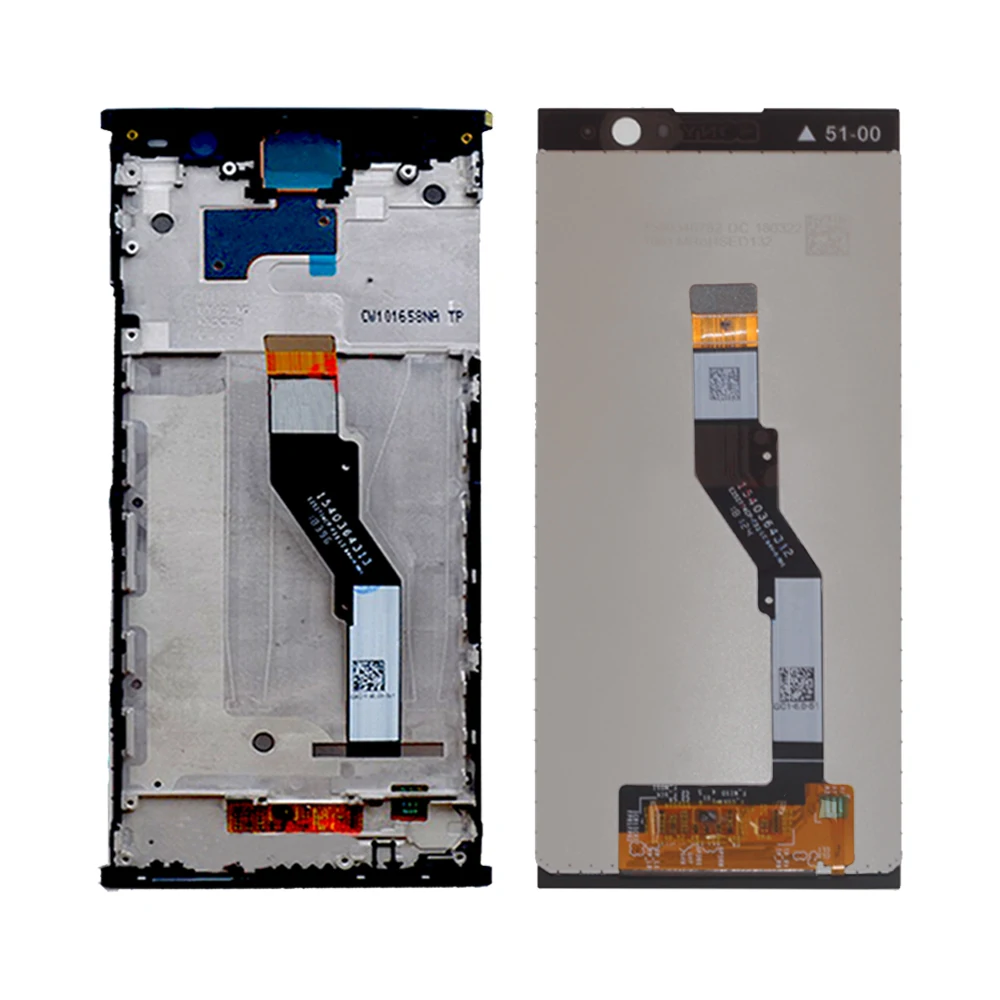 6," для sony Xperia XA2 Plus lcd кодирующий преобразователь сенсорного экрана в сборе для sony XA2 Plus дисплей с заменой рамки XA2