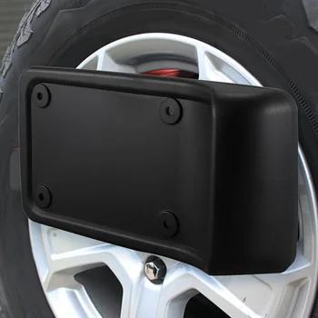 

Black License Plate Holder Decor For Jeep TJ Wrangler 1997-2006 Bracket