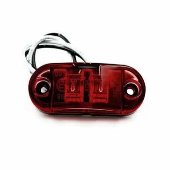 

Lorry Side Marker Light Pickup 500LM 20pcs/Set Amber Red Truck Trailer