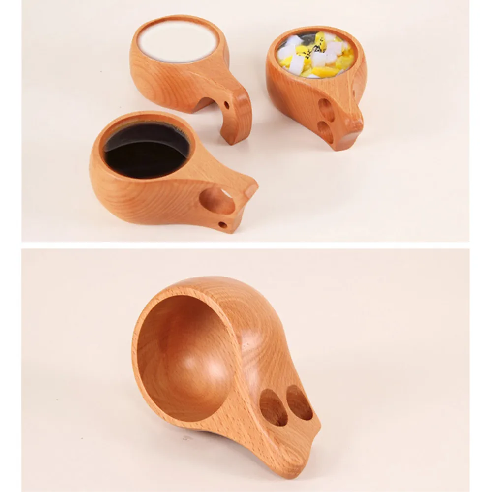 Водяная бутылка, с уплотнителем Gourd колено восхождение посуда наружного Тур Спорт ручной работы из натурального дерева Кофе Чай пиво, сок кружка для молока 19JUL25